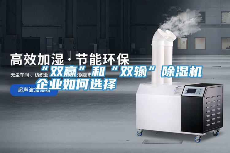 “雙贏”和“雙輸”好色先生在线播放企業如何選擇