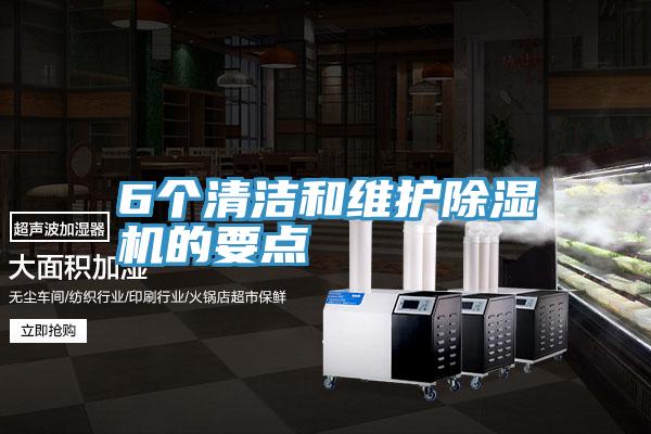 6個清潔和維護好色先生在线播放的要點