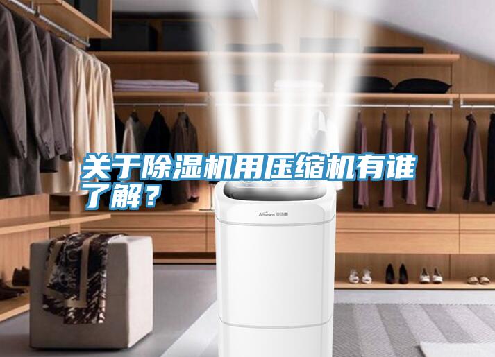 關於好色先生在线播放用壓縮機有誰了解？