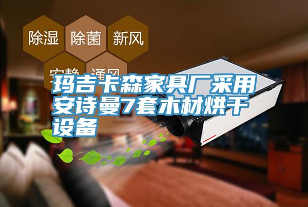 瑪吉卡森家具廠采用好色先生TVAPP7套木材烘幹設備