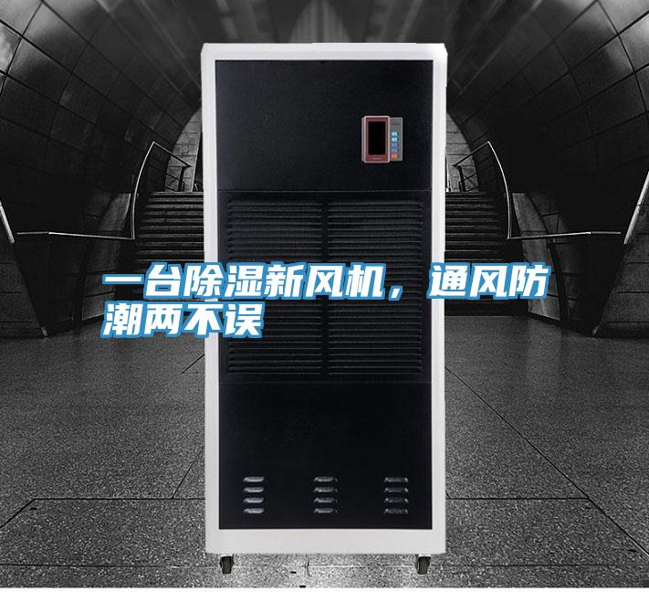 一台除濕新風機，通風防潮兩不誤