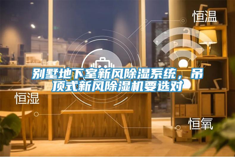 別墅地下室新風除濕係統，吊頂式新風好色先生在线播放要選對