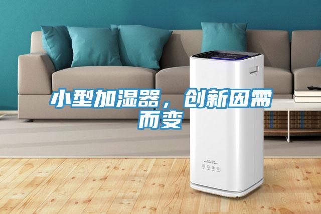 小型加濕器，創新因需而變