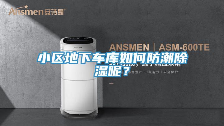 小區地下車庫如何防潮除濕呢？
