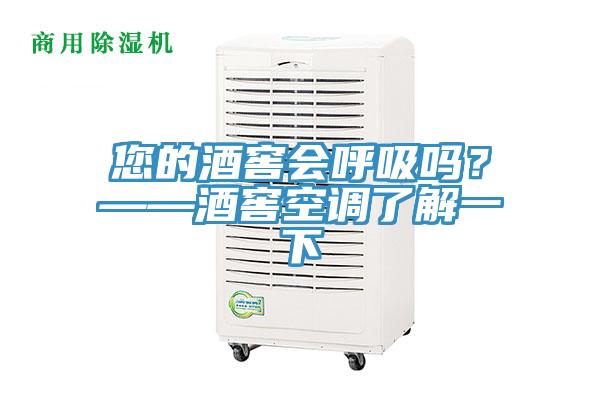 您的酒窖會呼吸嗎？——酒窖空調了解一下