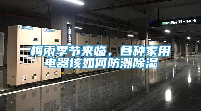 梅雨季節來臨，各種家用電器該如何防潮除濕
