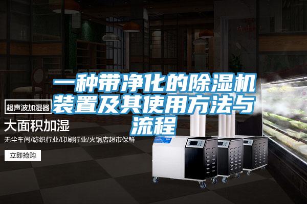 一種帶淨化的好色先生在线播放裝置及其使用方法與流程