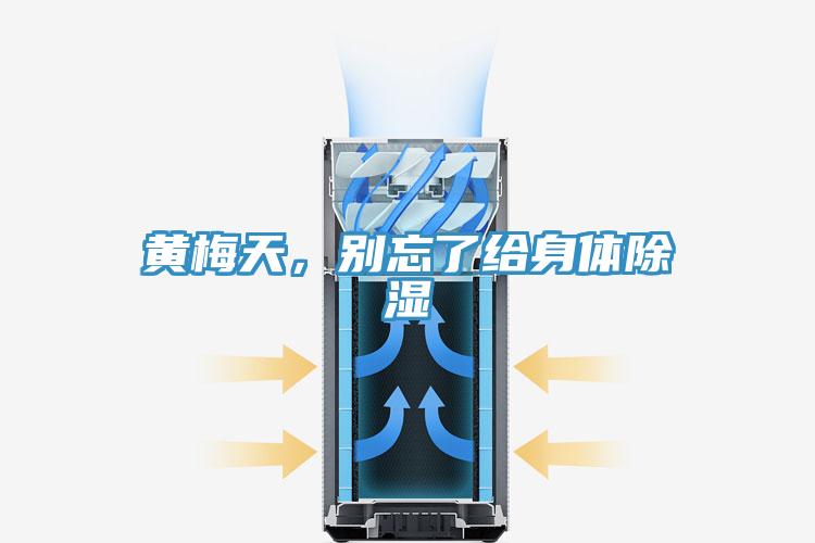 黃梅天，別忘了給身體除濕