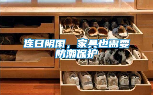 連日陰雨，家具也需要防潮保護