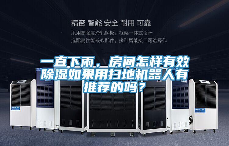 一直下雨，房間怎樣有效除濕如果用掃地機器人有推薦的嗎？