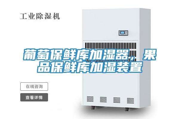 葡萄保鮮庫加濕器，果品保鮮庫加濕裝置