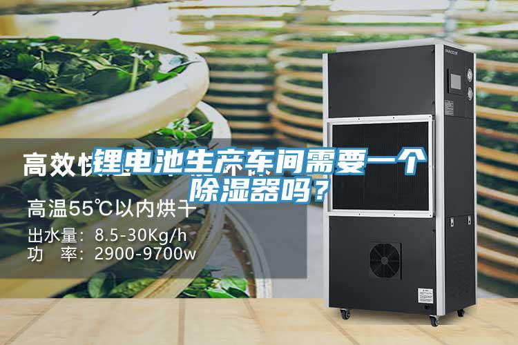 鋰電池生產車間需要一個除濕器嗎？
