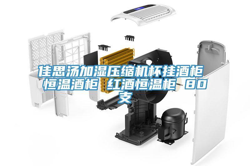 佳思湯加濕壓縮機杯掛酒櫃 恒溫酒櫃 紅酒恒溫櫃 80支