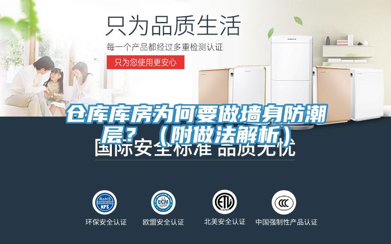 倉庫庫房為何要做牆身防潮層？（附做法解析）