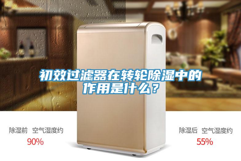 初效過濾器在轉輪除濕中的作用是什麽？