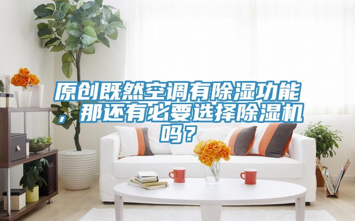 原創既然空調有除濕功能，那還有必要選擇好色先生在线播放嗎？