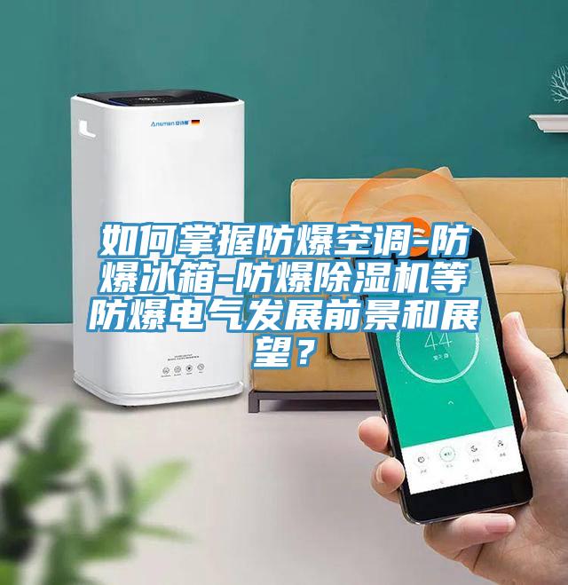 如何掌握防爆空調-防爆冰箱-防爆好色先生在线播放等防爆電氣發展前景和展望？