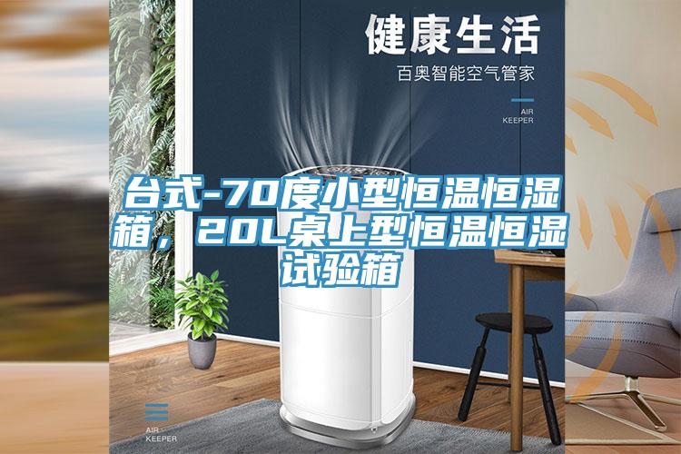 台式-70度小型恒溫恒濕箱，20L桌上型恒溫恒濕試驗箱