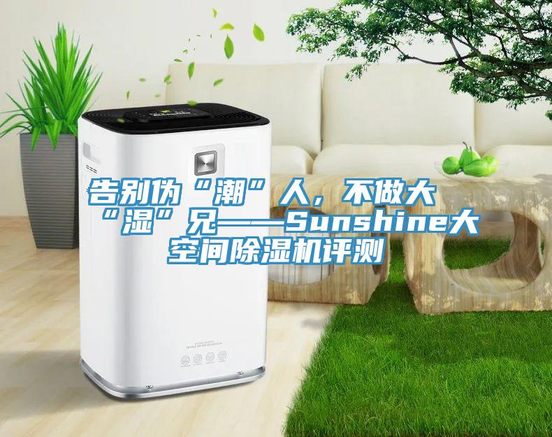 告別偽“潮”人，不做大“濕”兄——Sunshine大空間好色先生在线播放評測