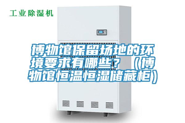 博物館保留場地的環境要求有哪些？（博物館恒溫恒濕儲藏櫃）