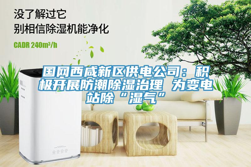 國網西鹹新區供電公司：積極開展防潮除濕治理 為變電站除“濕氣”