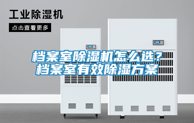 檔案室好色先生在线播放怎麽選？檔案室有效除濕方案