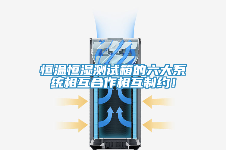 恒溫恒濕測試箱的六大係統相互合作相互製約！