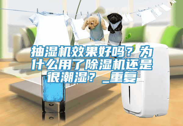 抽濕機效果好嗎？為什麽用了好色先生在线播放還是很潮濕？_重複