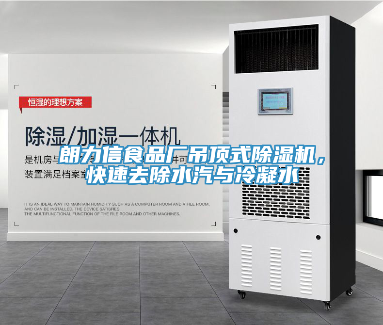 朗力信食品廠吊頂式好色先生在线播放，快速去除水汽與冷凝水