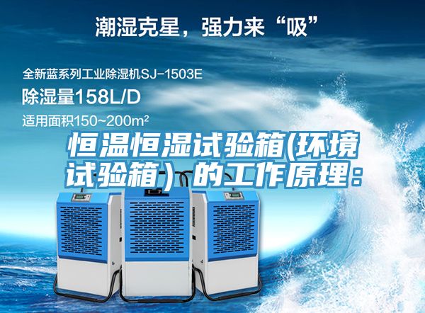 恒溫恒濕試驗箱(環境試驗箱）的工作原理：