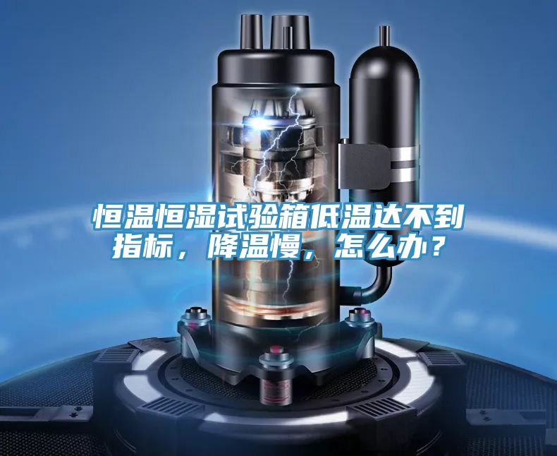 恒溫恒濕試驗箱低溫達不到指標，降溫慢，怎麽辦？