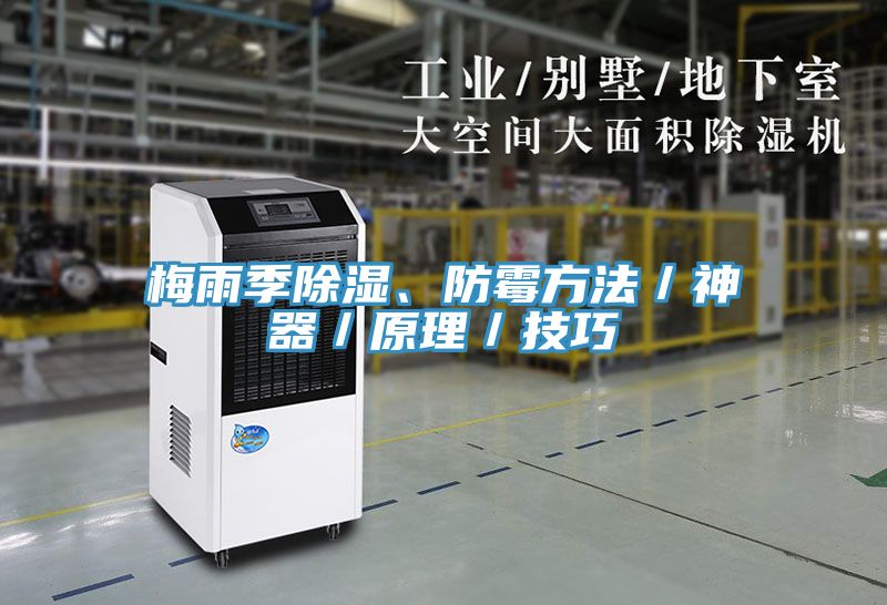 梅雨季除濕、防黴方法／神器／原理／技巧