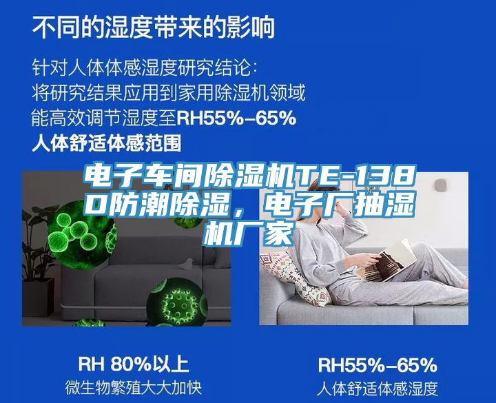 電子車間好色先生在线播放TE-138D防潮除濕,電子廠抽濕機廠家