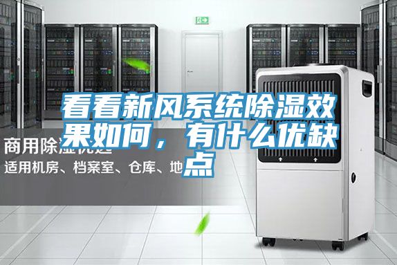 看看新風係統除濕效果如何，有什麽優缺點