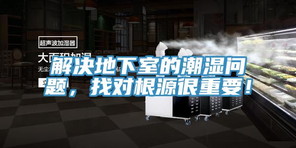 解決地下室的潮濕問題，找對根源很重要！