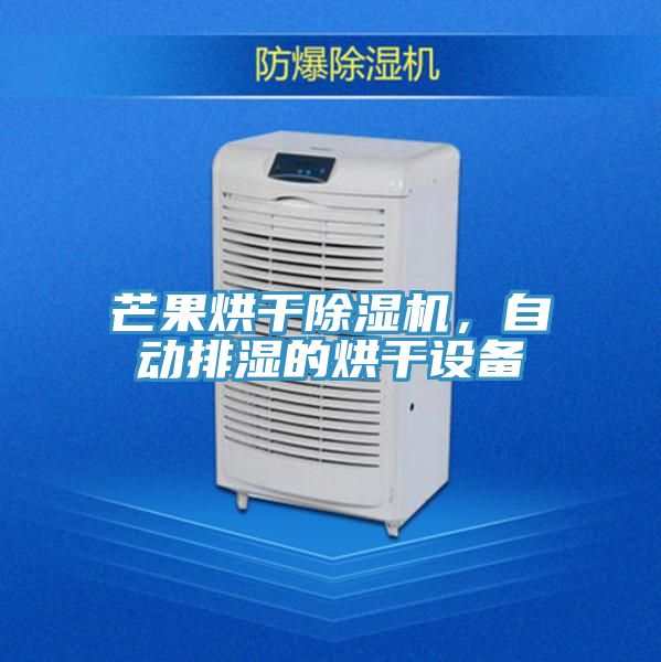 芒果烘幹好色先生在线播放，自動排濕的烘幹設備