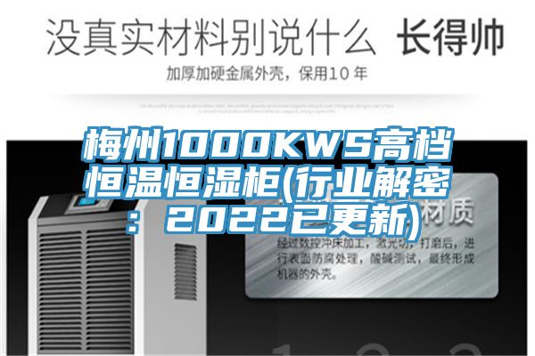 梅州1000KWS高檔恒溫恒濕櫃(行業解密：2022已更新)