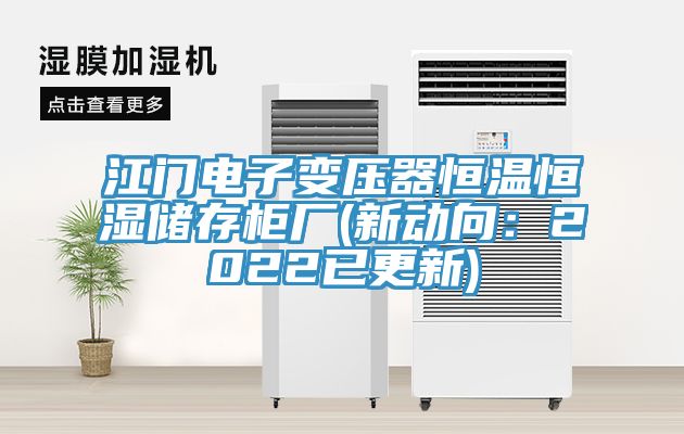 江門電子變壓器恒溫恒濕儲存櫃廠(新動向：2022已更新)