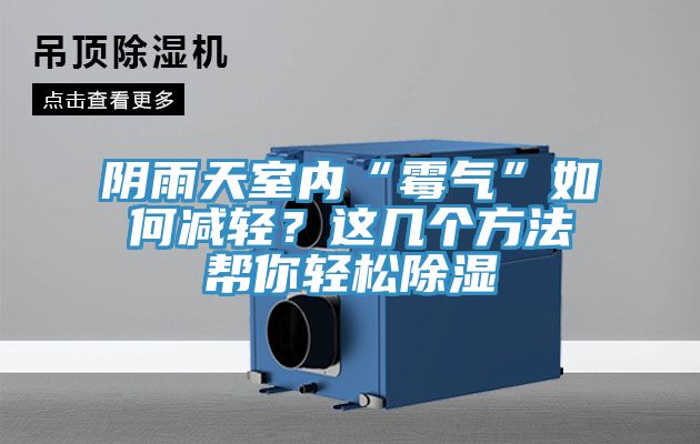 陰雨天室內“黴氣”如何減輕？這幾個方法幫你輕鬆除濕