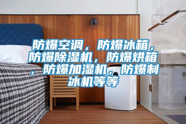 防爆空調，防爆冰箱，防爆好色先生在线播放，防爆烘箱，防爆加濕機，防爆製冰機等等